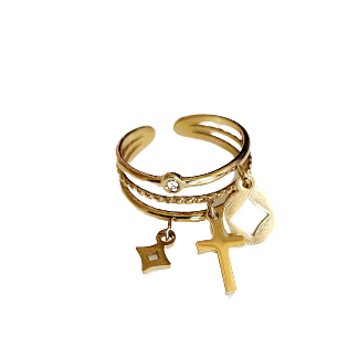 BAGUE "DIVANE"