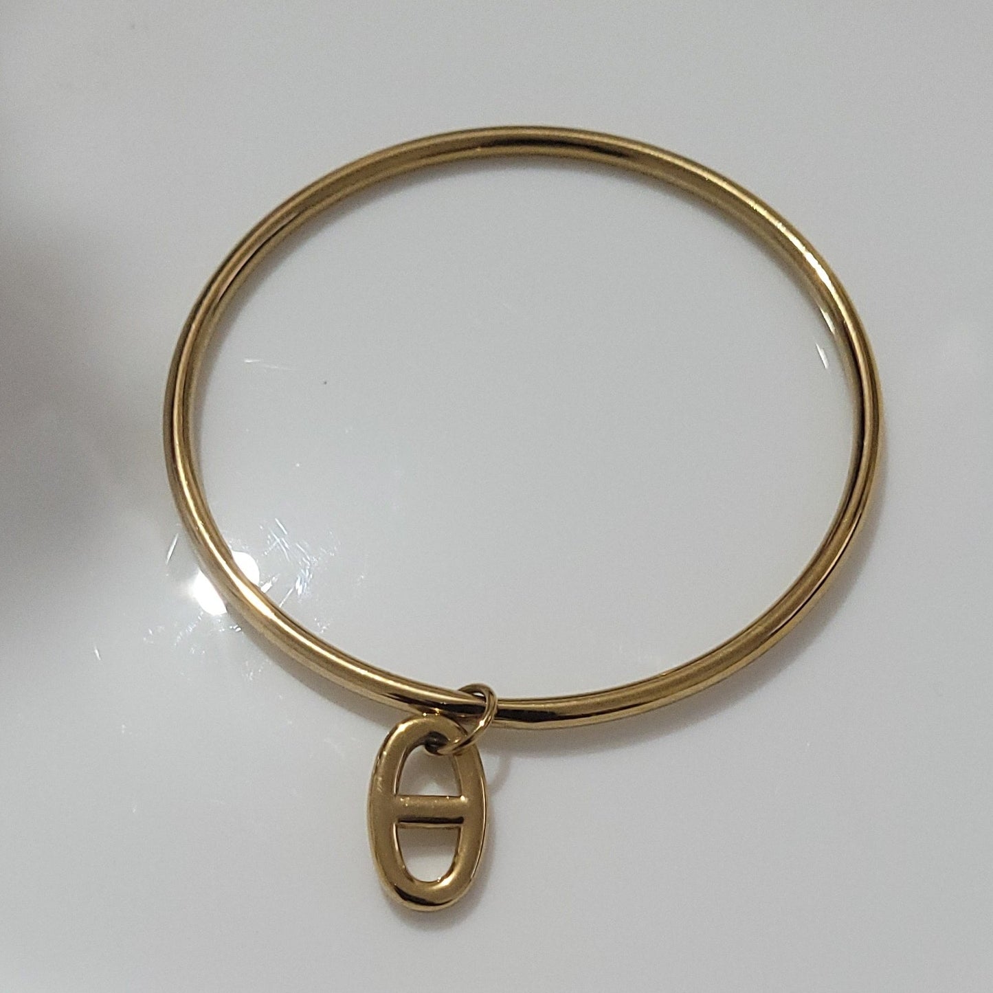 BRACELET JONC " MARINE "