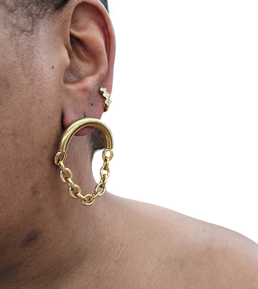 BOUCLE D'OREILLE MALIKA