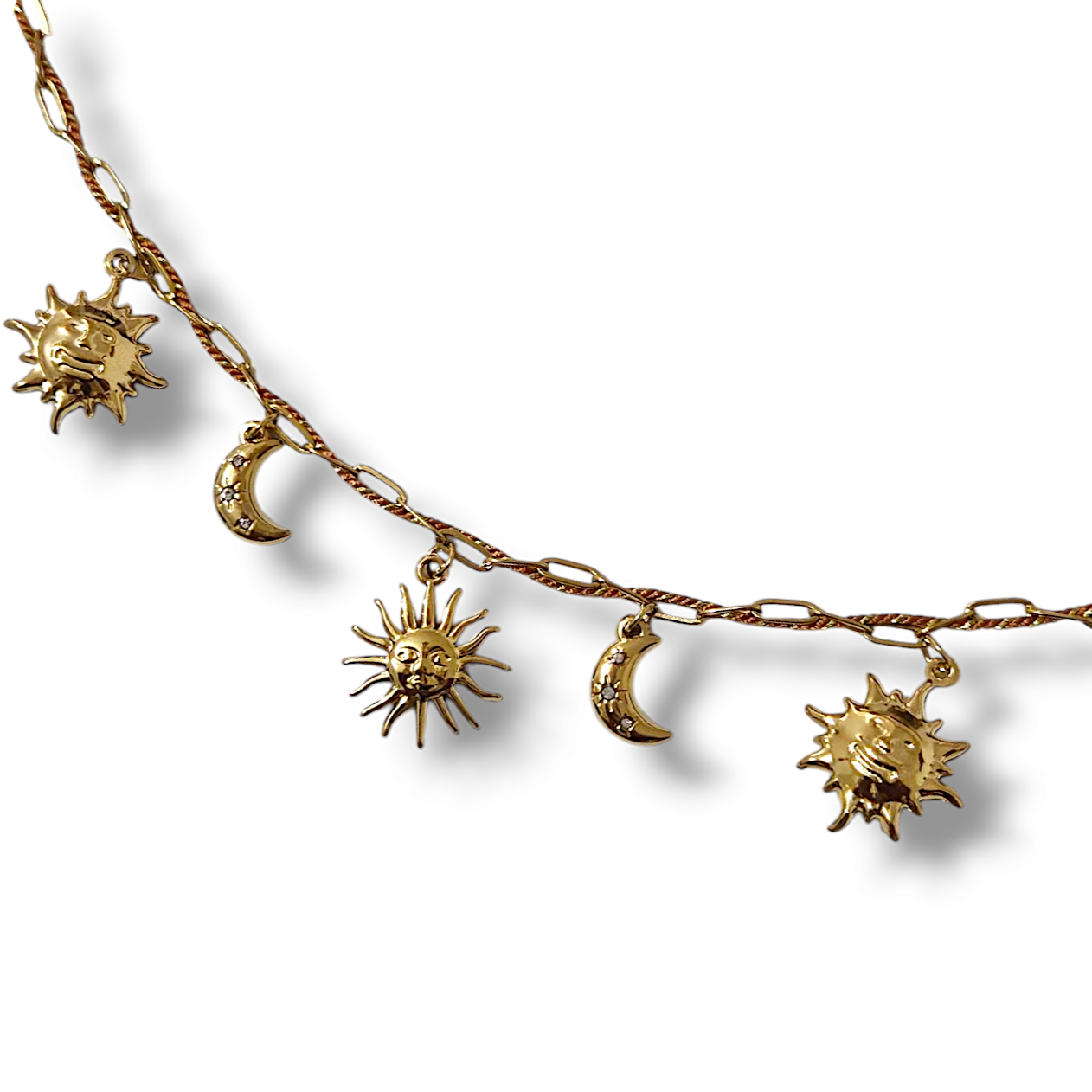 CHAINE DE CHEVILLE SAFRAN