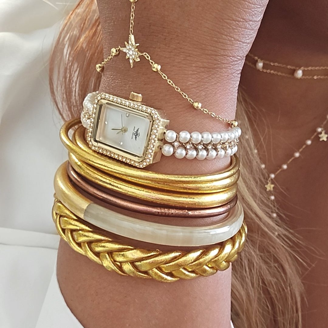 BRACELET BOUDDHISTE TRESSE GOLD