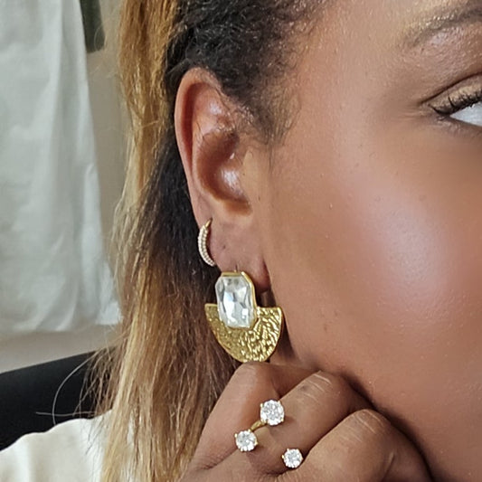 BOUCLE D'OREILLE AURA