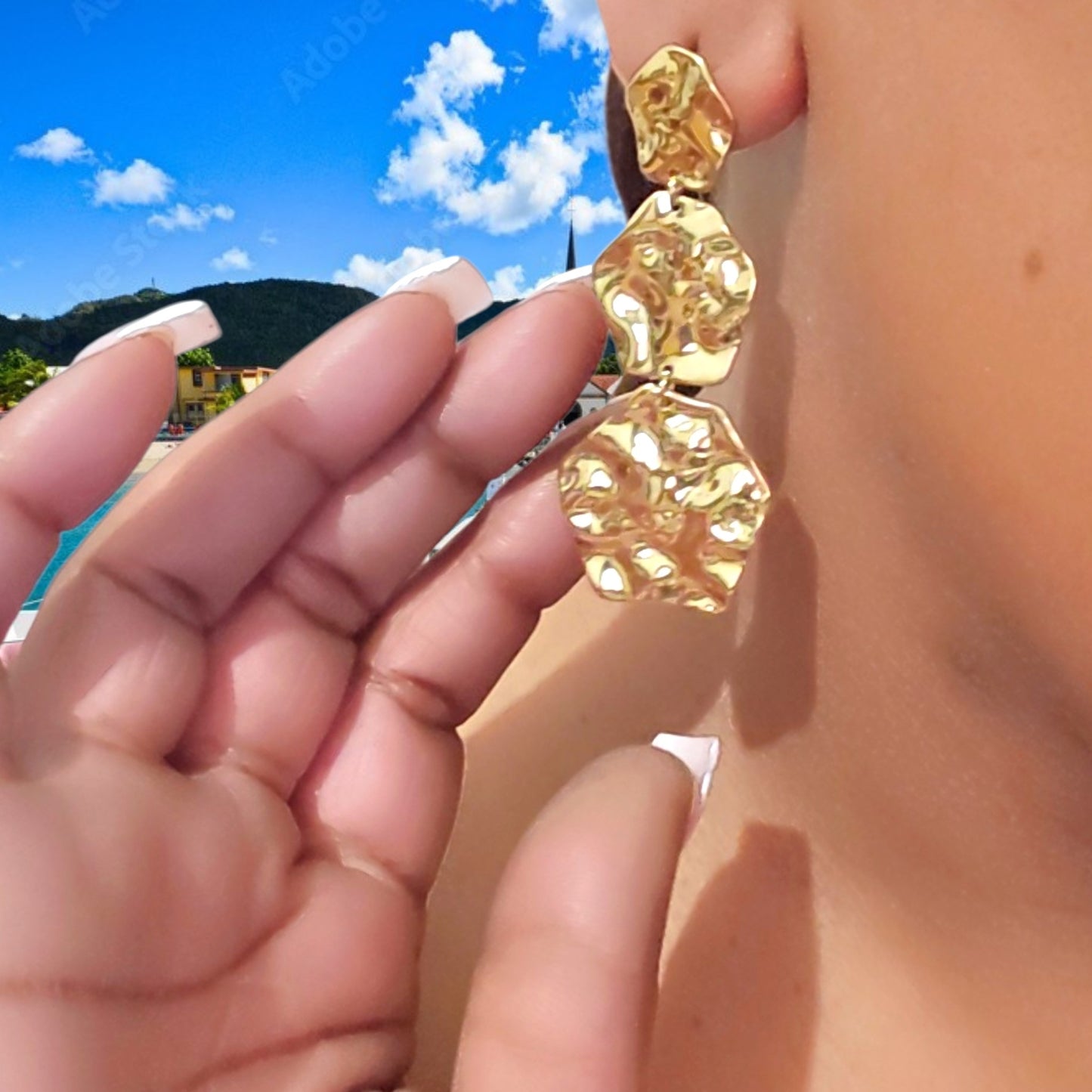 BOUCLE D'OREILLE BAY