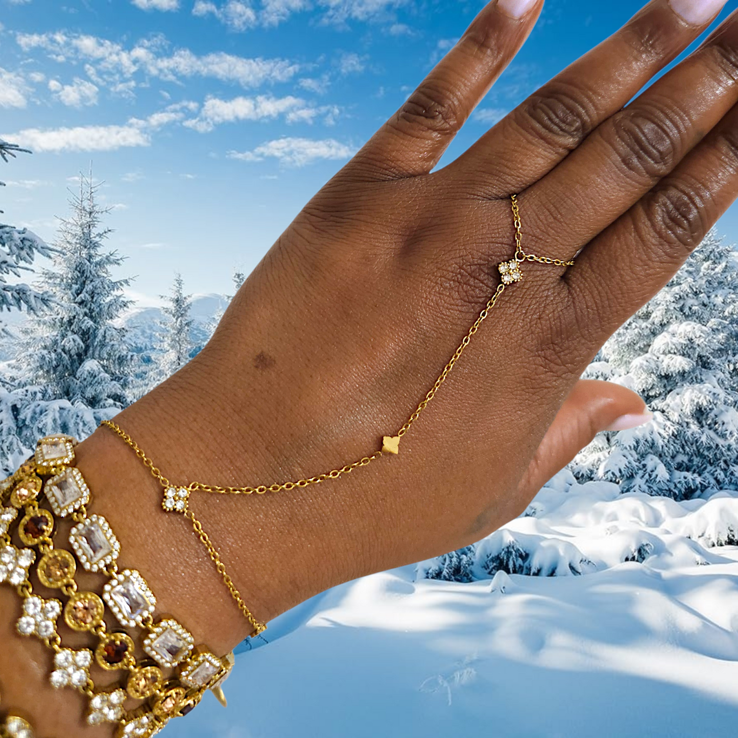 CHAINE DE MAIN MOSAIQUE