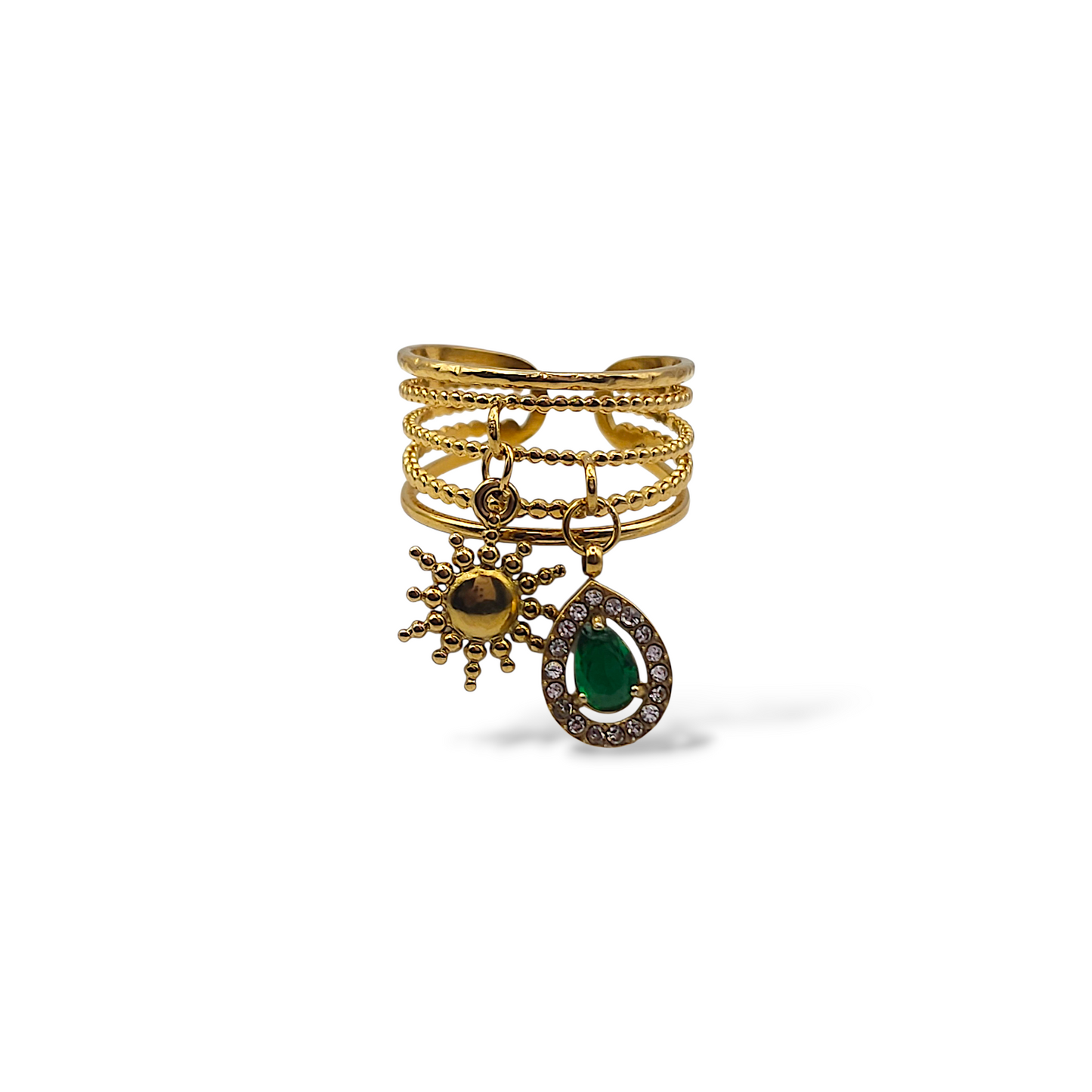 BAGUE LYLY GREEN