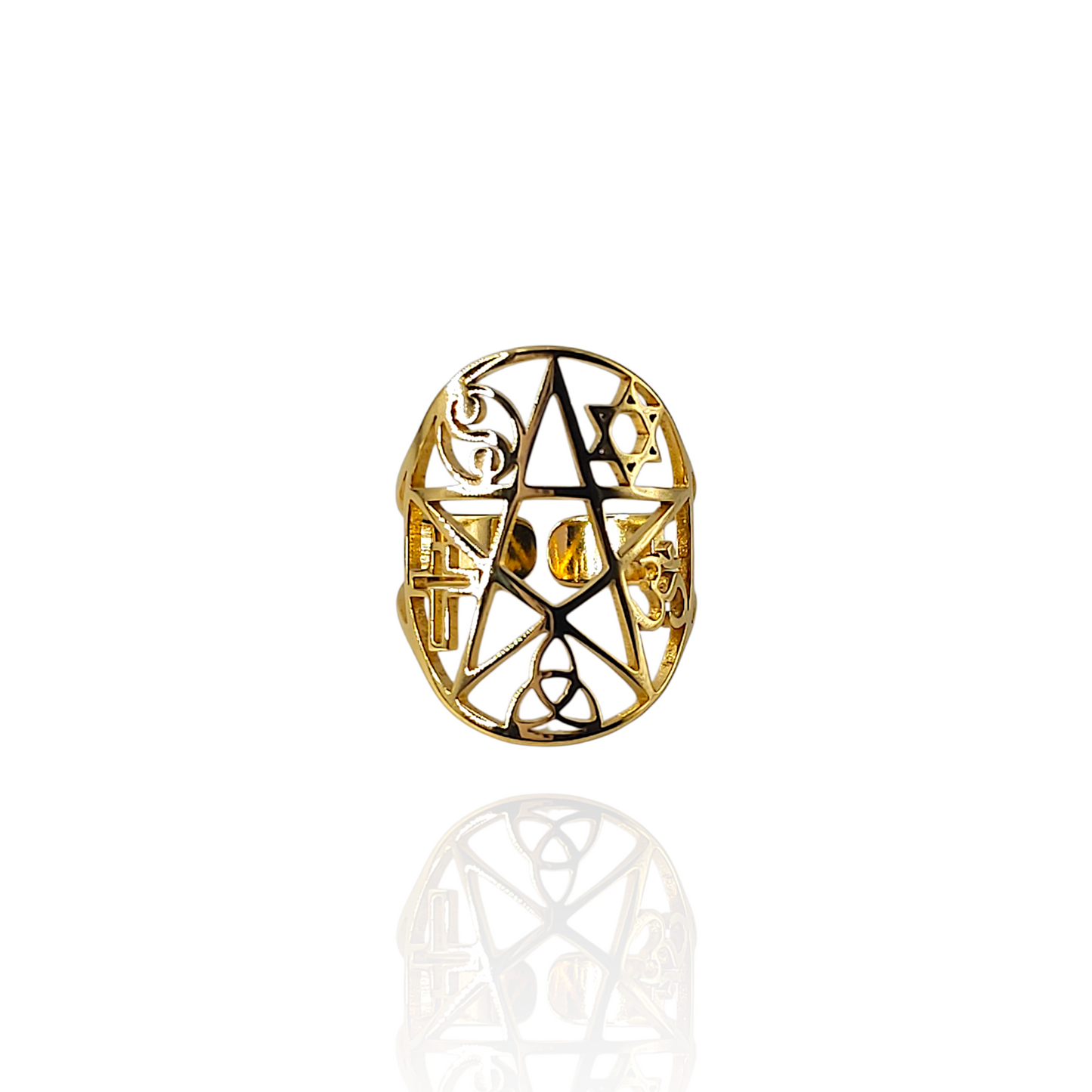 BAGUE TALISMAN GOLD