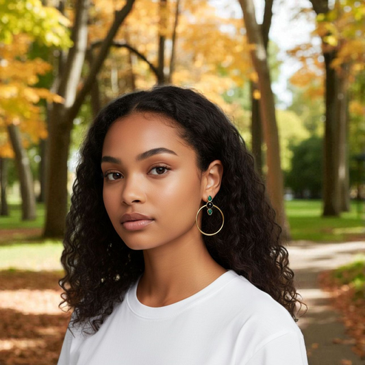 BOUCLE D'OREILLE HAVA