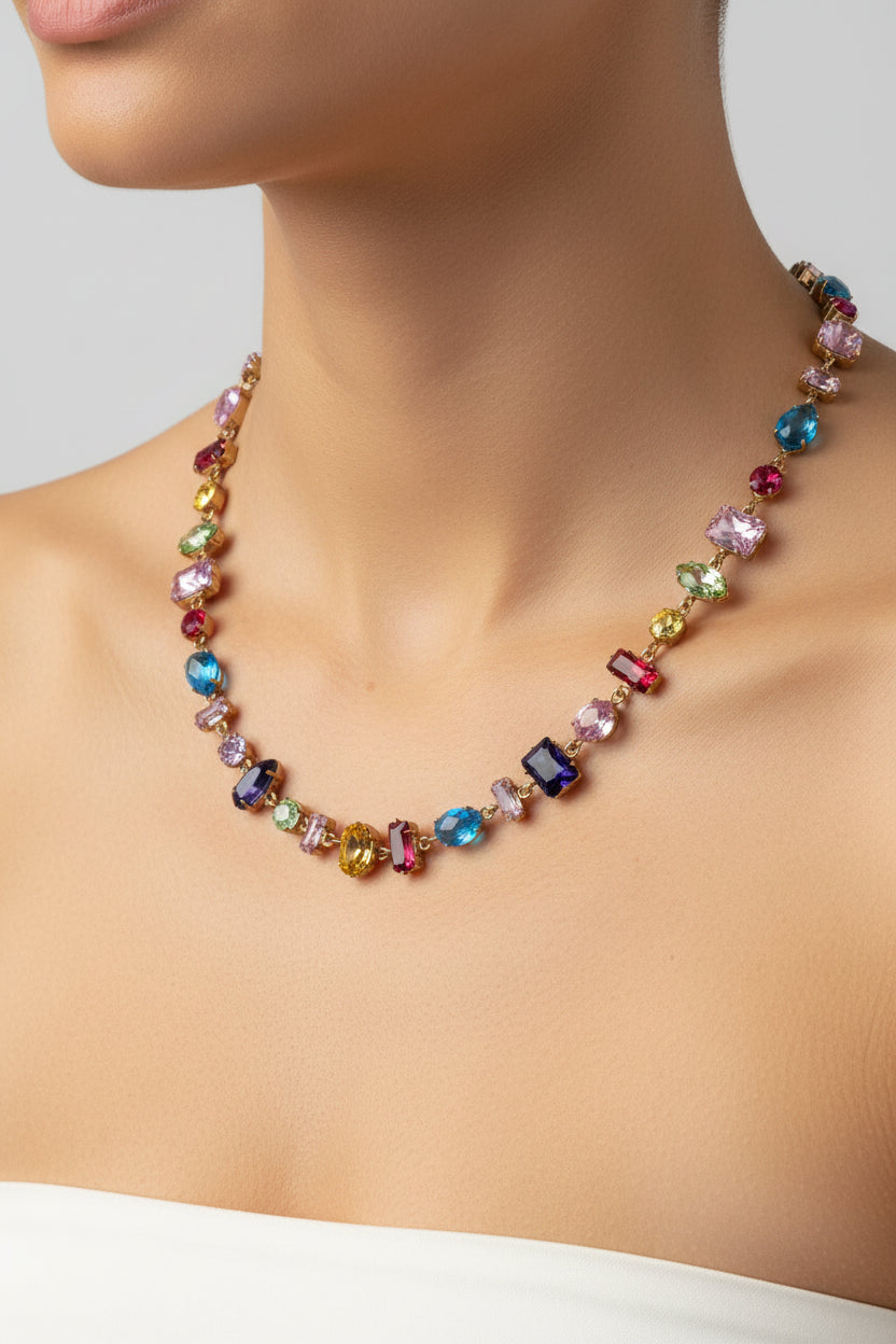 COLLIER GLOW MULTI COLOR