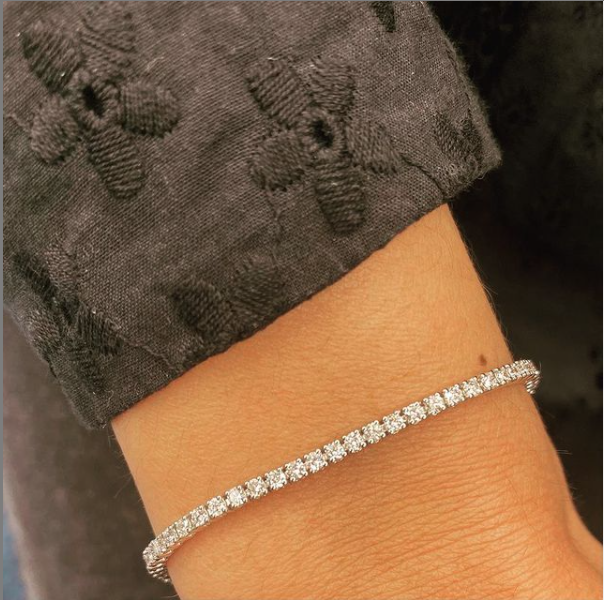 Bracelet Queen rivière de Diamants