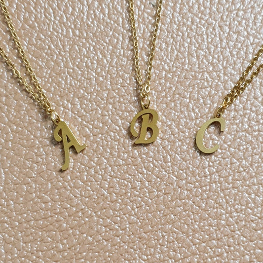 CHARM INITIALE "GOLD"