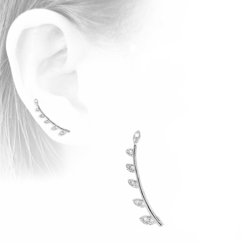 Mono boucle d'oreille "CAMILLE"