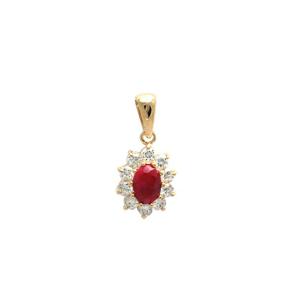 Pendentif fleur