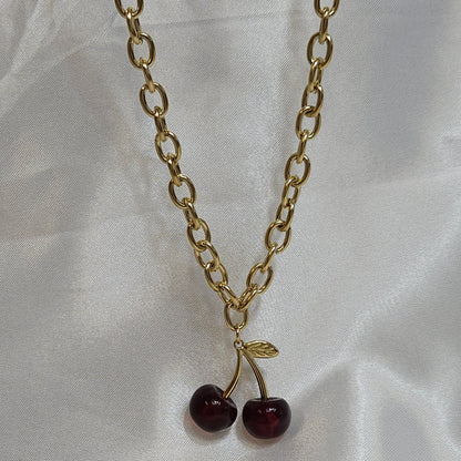 COLLIER "CHERRY"