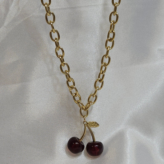 COLLIER "CHERRY"