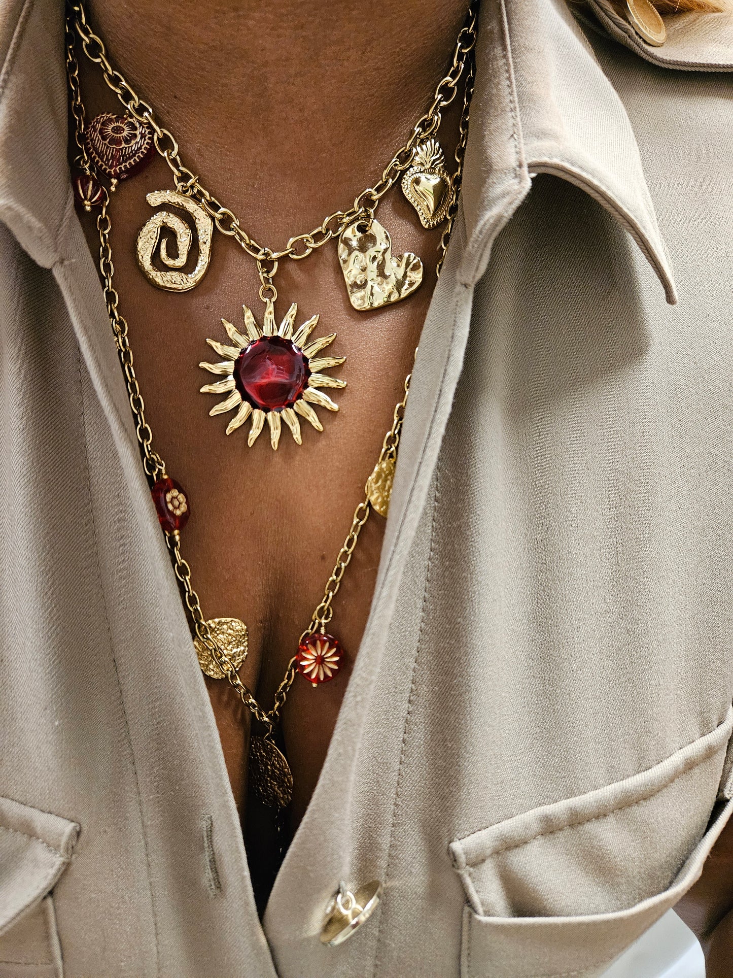 COLLIER PRUNELLE