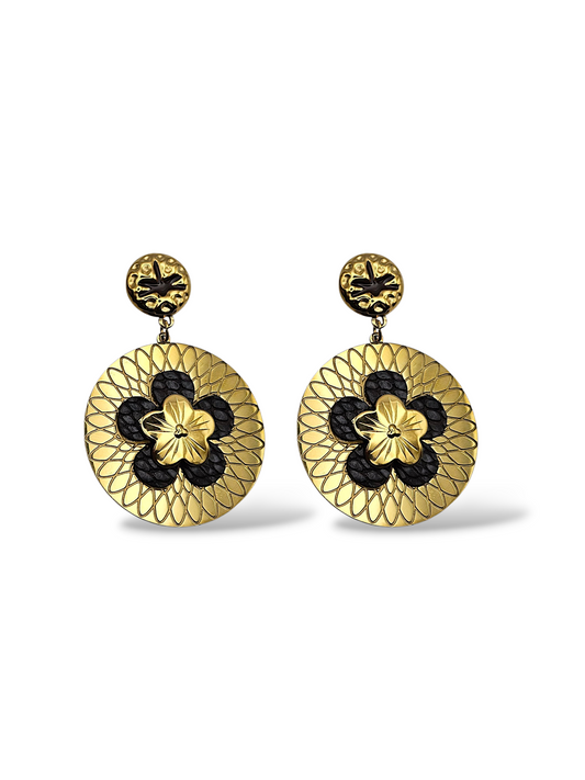 BOUCLE D'OREILLE NOISETTE