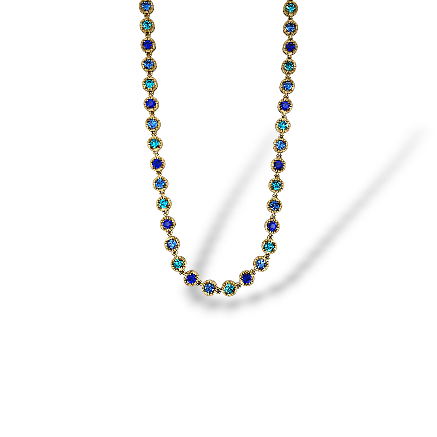 COLLIER MINI MONROE BLUE