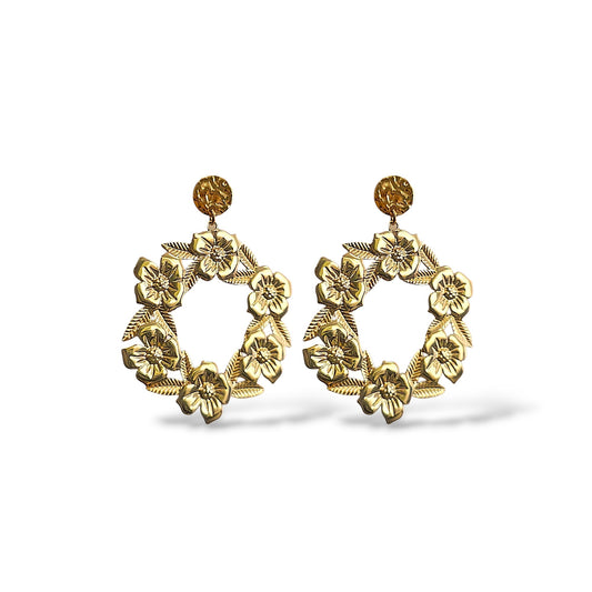 BOUCLE D'OREILLE FLEUR