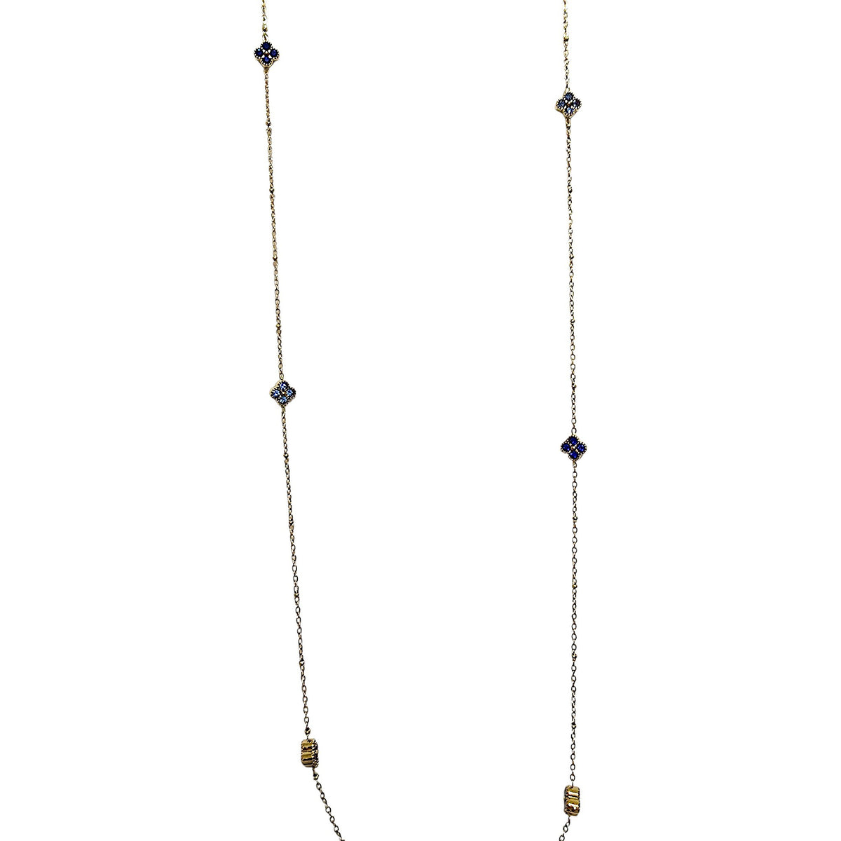 SAUTOIR TINA BLUE
