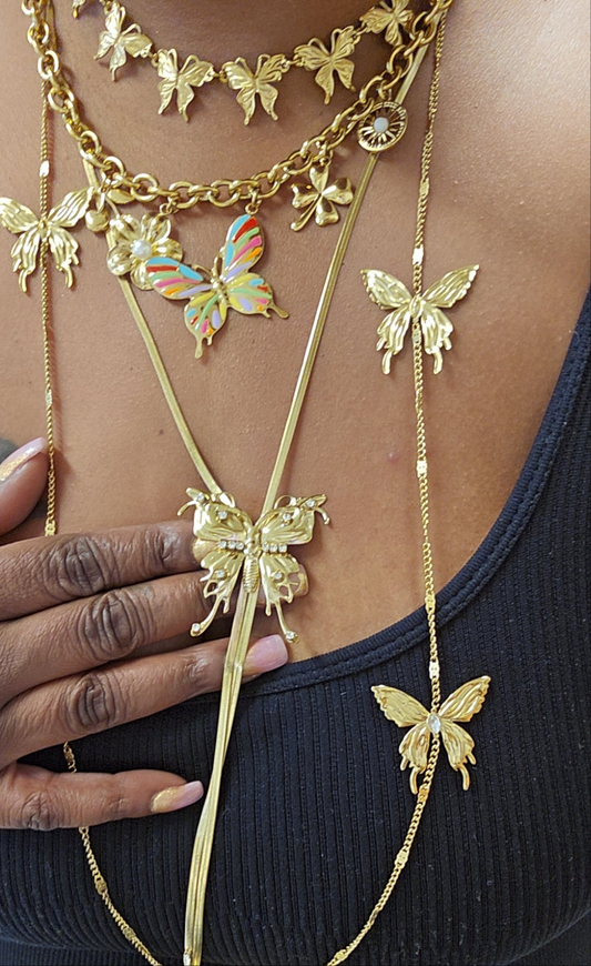 COLLIER BUTTERFLY
