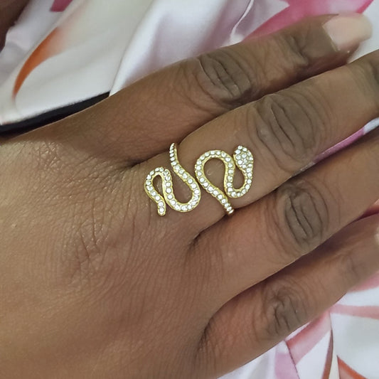 BAGUE SNAKE