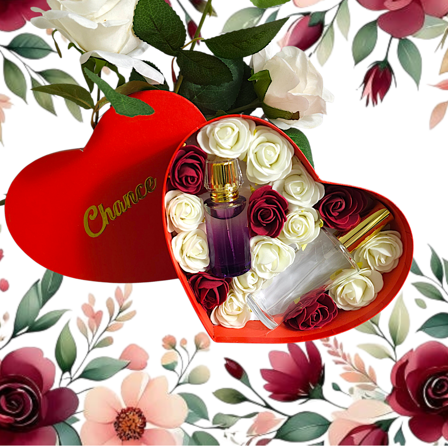 💖 Coffret Saint-Valentin – Élixir de Parfum Chance & Brume Parfumée