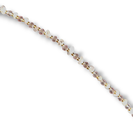 BRACELET GARDEN QUARTZ ROSE