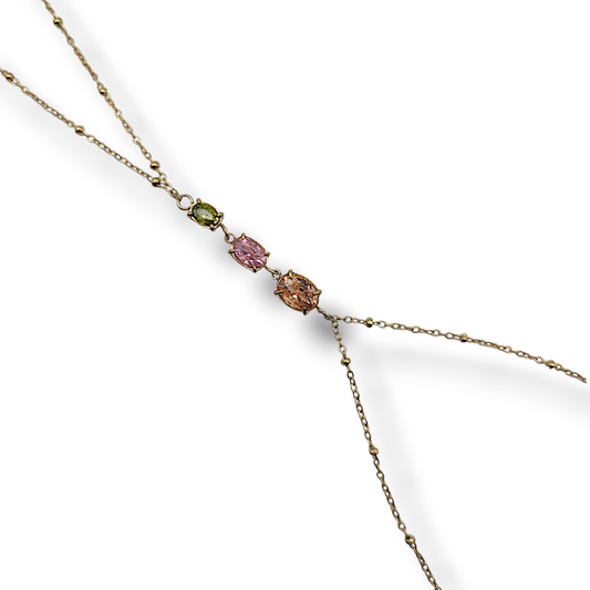 CHAINE DE MAIN ROSÉE GOLD