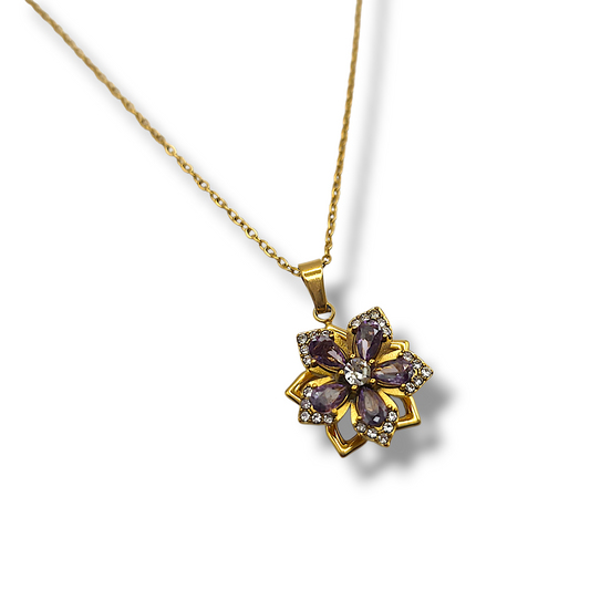 COLLIER TULIPE GOLD