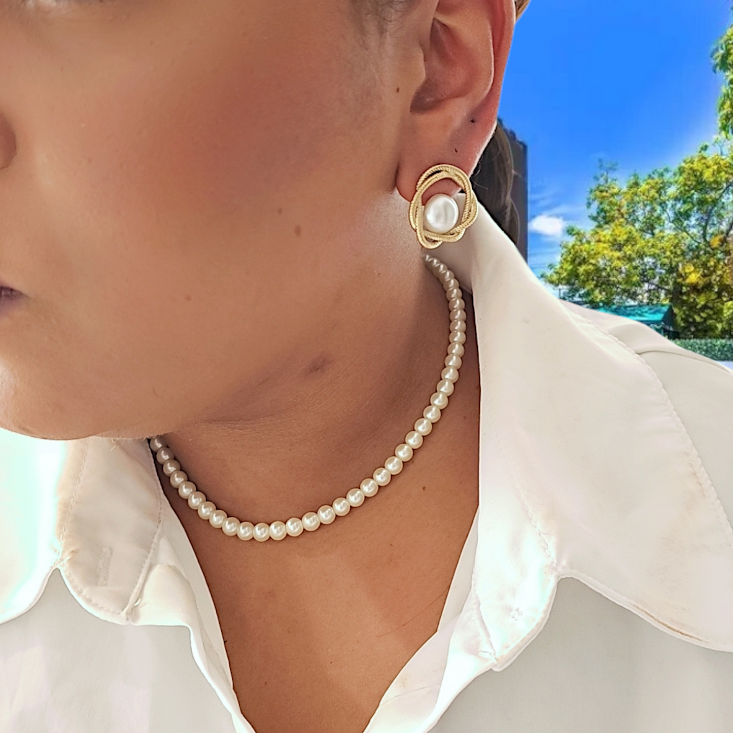 BOUCLE D'OREILLE WOOD