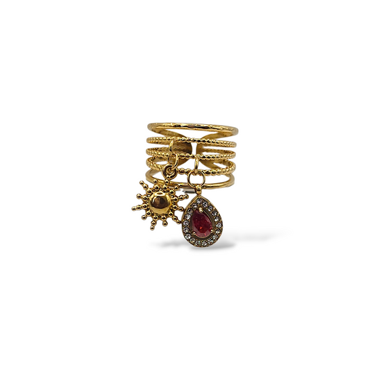 BAGUE LYLY RED