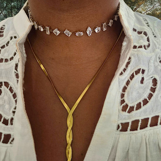 COLLIER GLOW WHITE