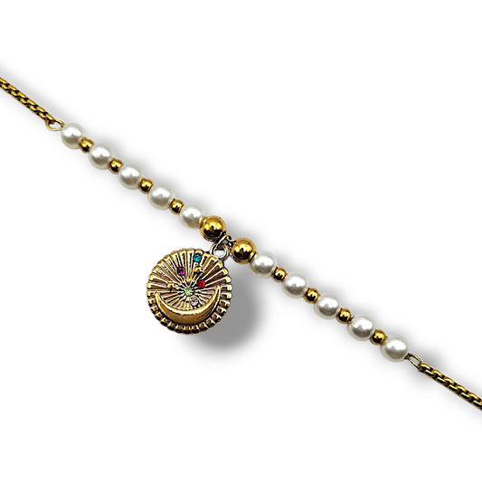 CHAINE DE CHEVILLE LUNA