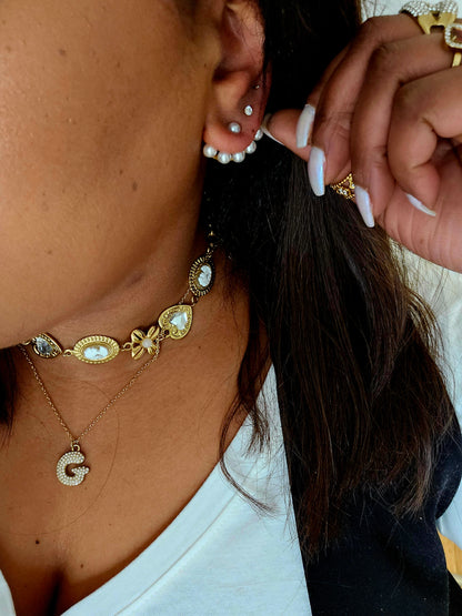 BOUCLE D'OREILLE PERLITA