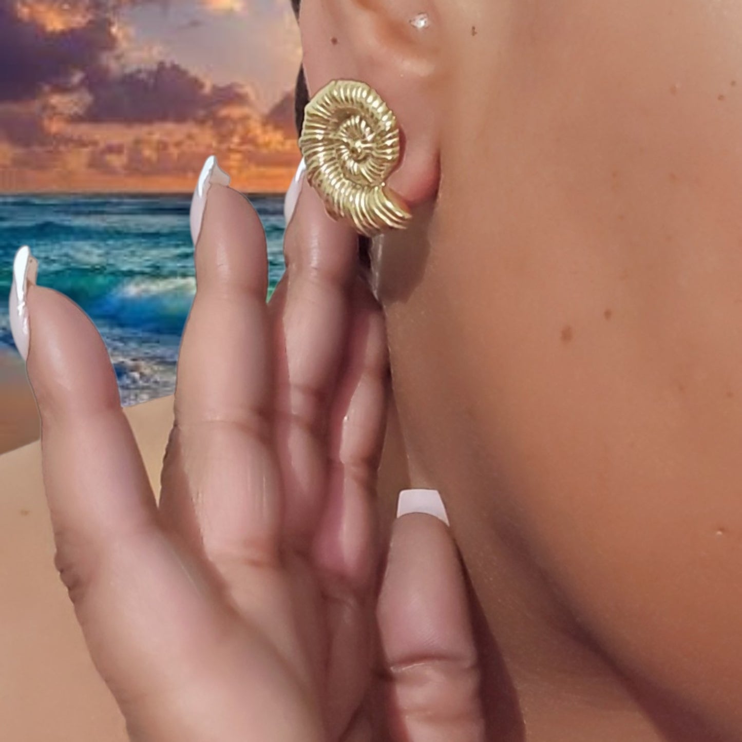 BOUCLE D'OREILLE MAJORQUE