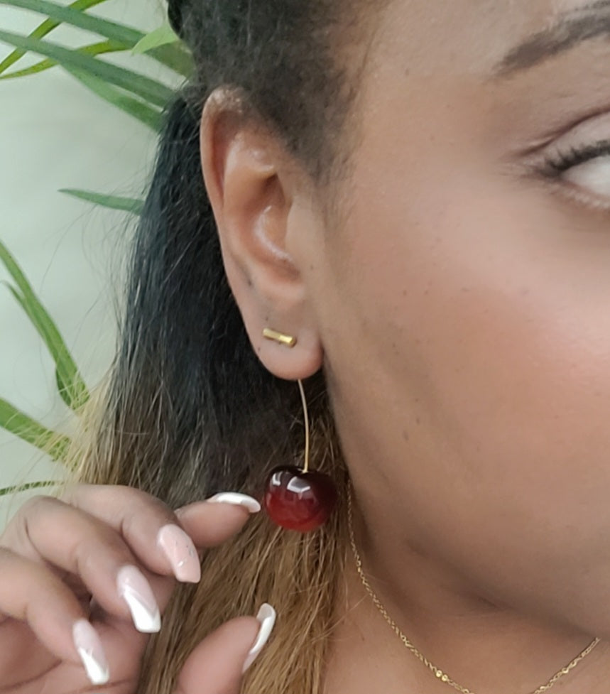 BOUCLE D'OREILLE "CHERRY"